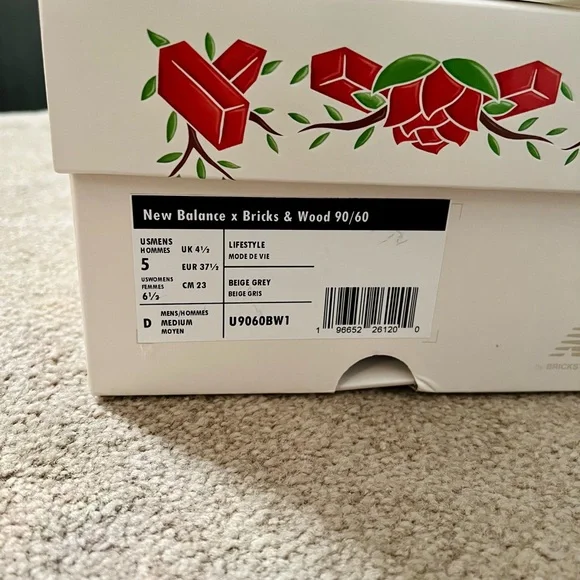 New Balance 9060 Bricks and Wood sneaker - Picture 4 of 4